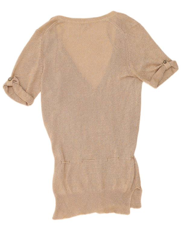 Massimo Dutti Rochie Jumper pentru Femei UK 14 Medium Bej In Pete