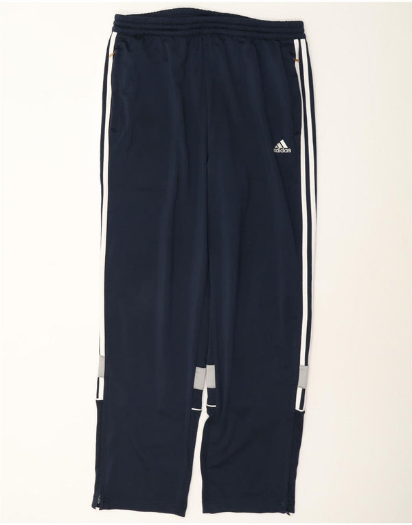Pantaloni de trening Adidas pentru bărbați Marea Britanie 44/46, mare, bleumarin, bloc de culoare