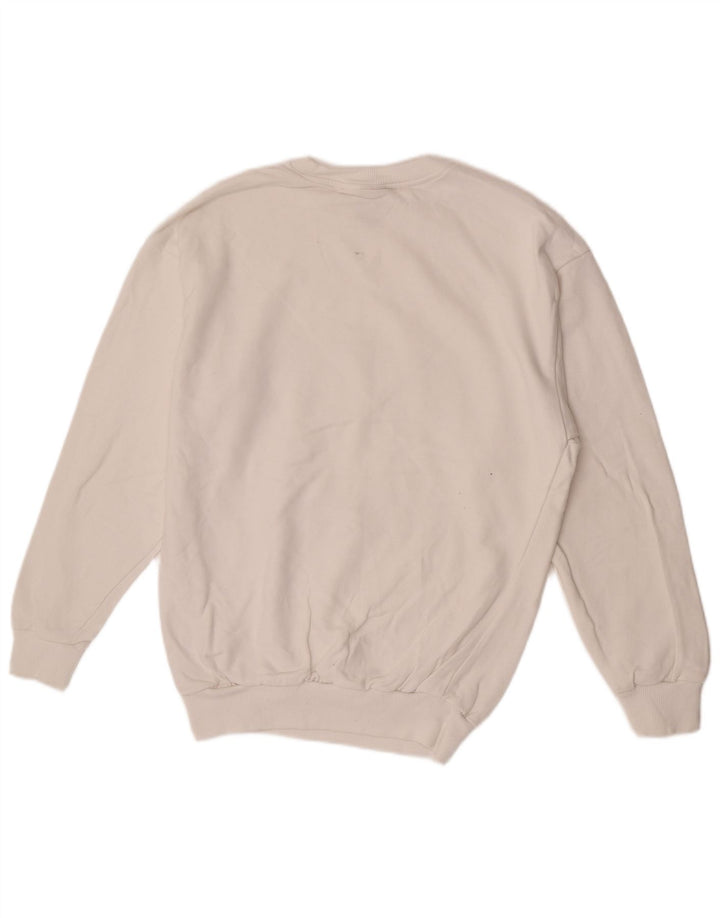 Helly Hansen Pulover grafic pentru bărbați, bumbac color bloc alb, mic