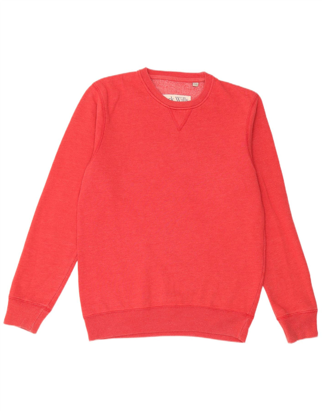 JACK WILLS Hanorac cu grafică pentru bărbați, pulover, bumbac roșu mediu
