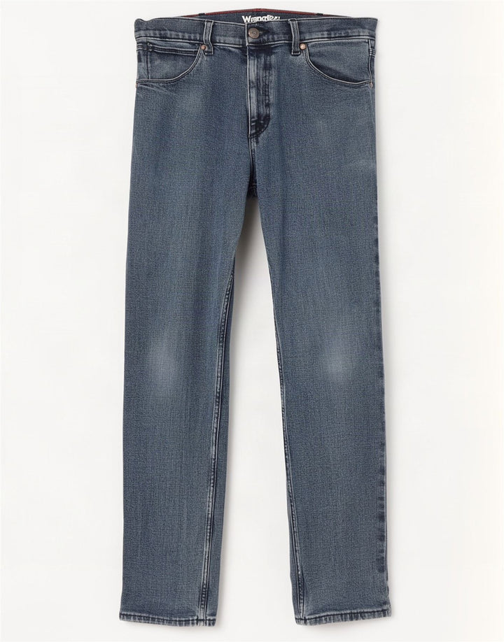 Blugi pentru bărbați Wrangler Regular Slim W32 L32 Bumbac albastru