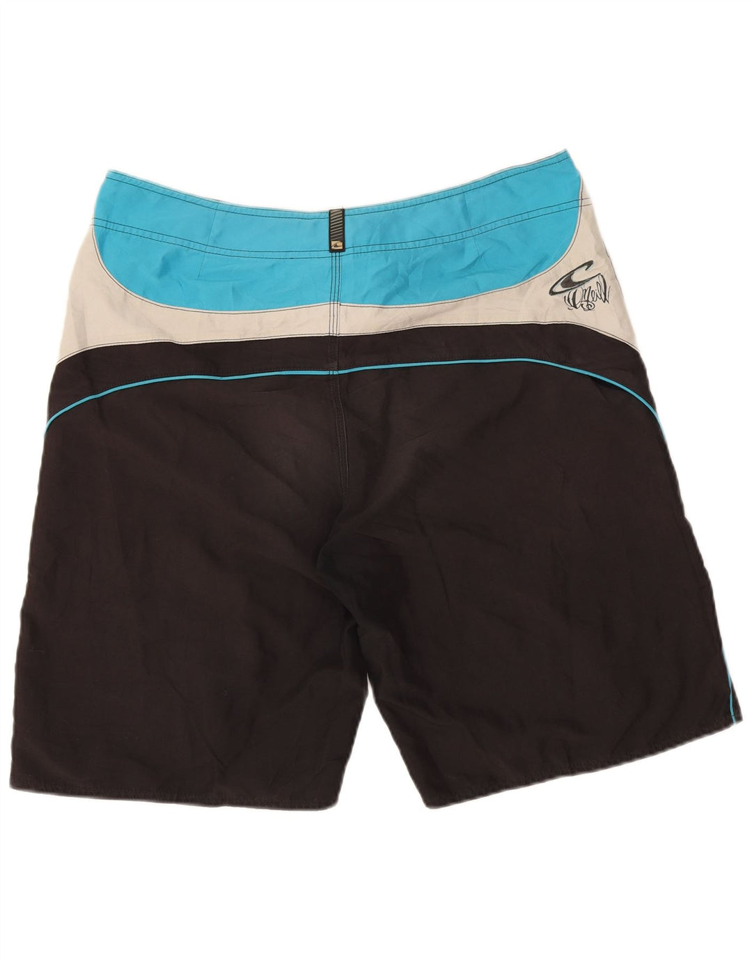 Pantaloni scurți de înot grafic O'Neill pentru bărbați, mari, negru, color block