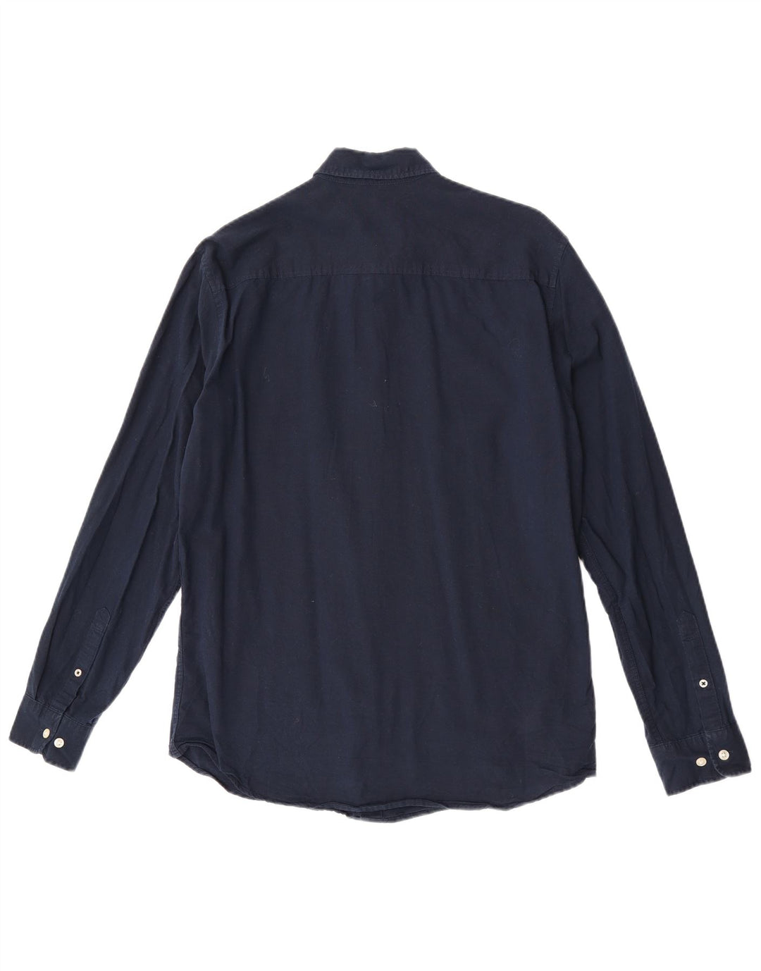 Cămașă pentru bărbați Jack & Jones Slim Fit Bumbac mediu albastru bleumarin