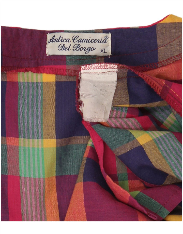 Bluză Cămașă Femei Antica Camiceria UK 18 XL, Multicolore