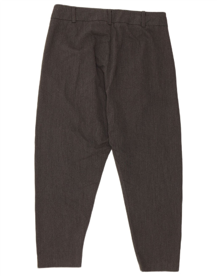 Pantaloni harem Capri pentru femei Zara Mici W26 L20 Gri Viscoză