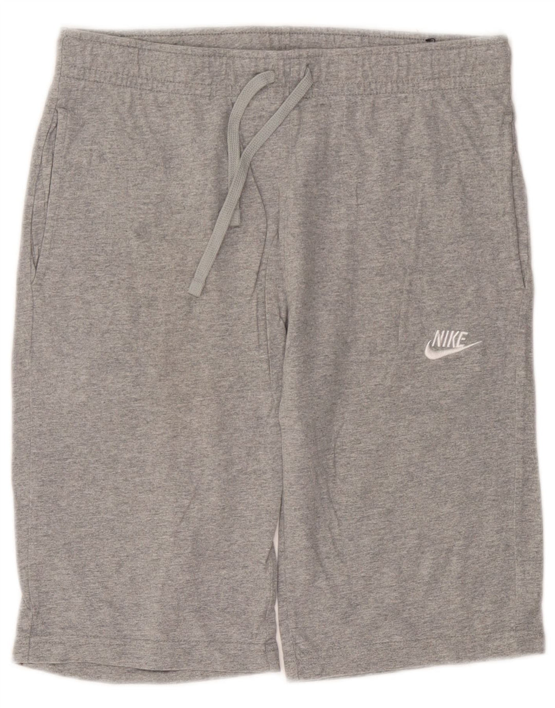 Pantaloni scurți sport Nike pentru bărbați, bumbac, gri mic