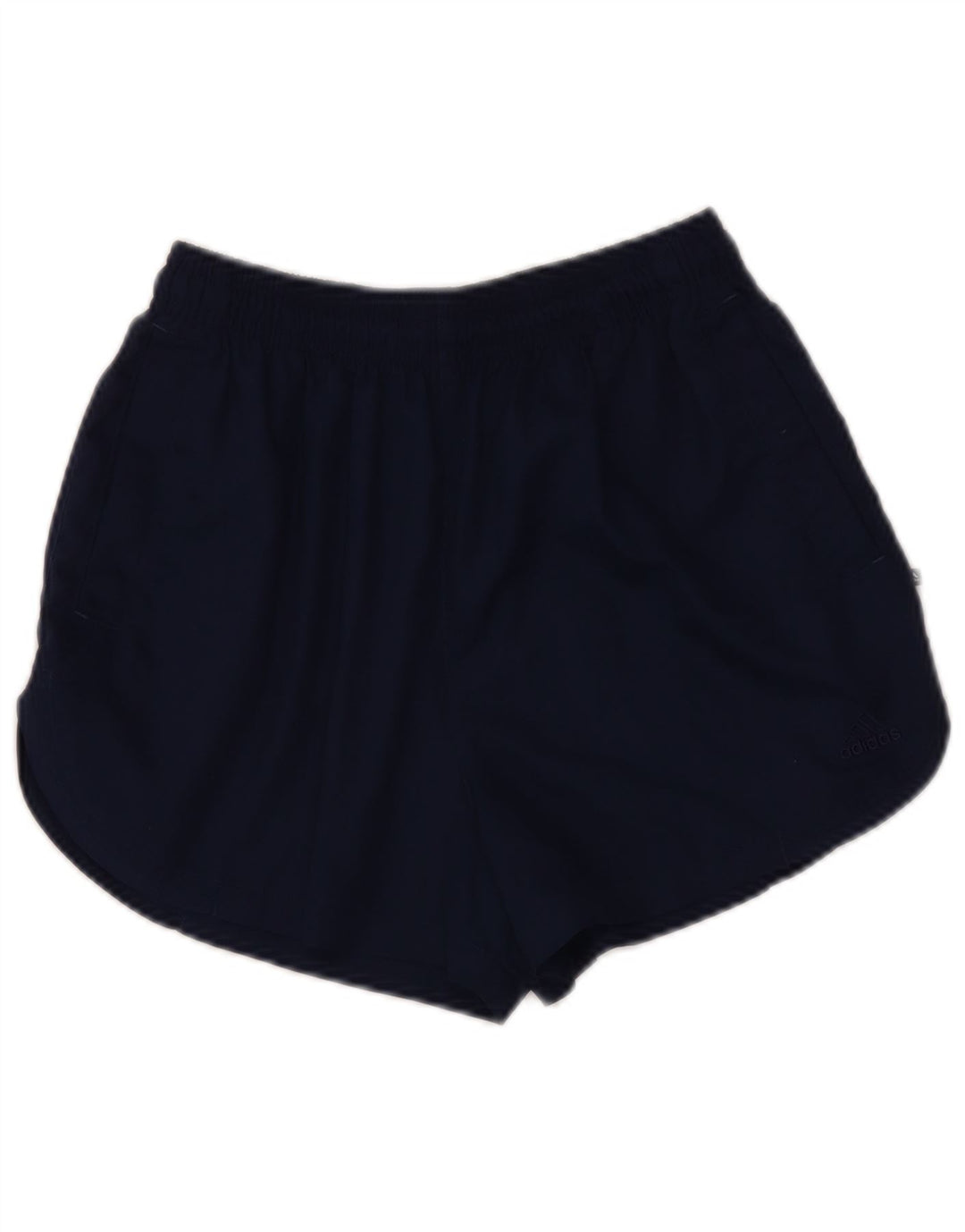 Pantaloni scurți sport Adidas pentru femei UK 12 Medium Bleumarin Poliester