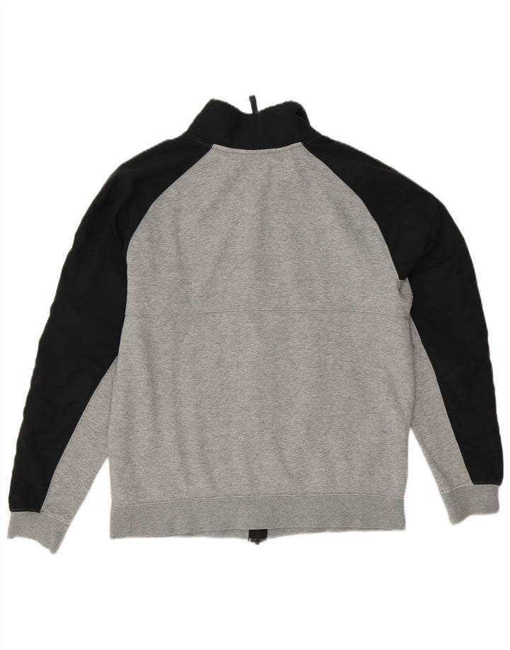 Jachetă de top pentru trening Nike pentru bărbați, bumbac color bloc, gri mic