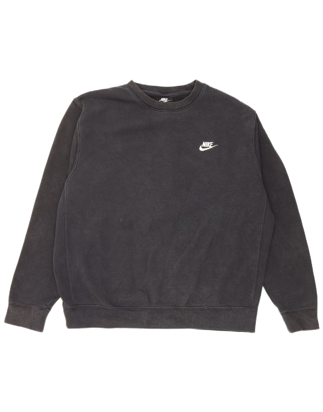 Pulover NIKE pentru bărbați, mare, negru, bumbac