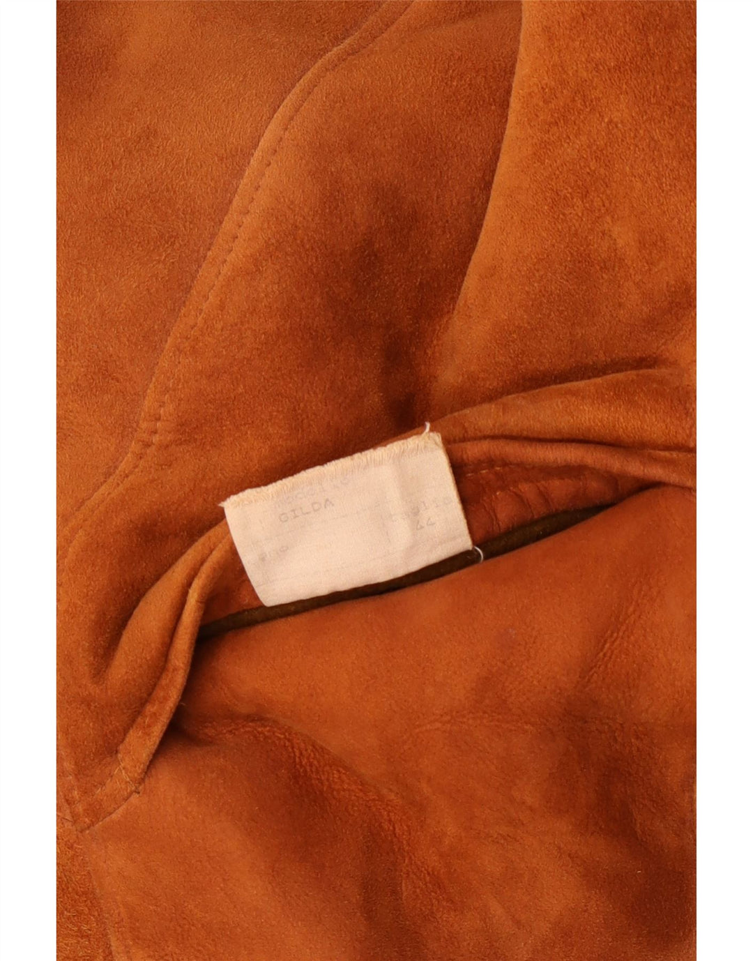 Palton din shearling vintage pentru femei IT 44 Medium Beige Shearling Classic