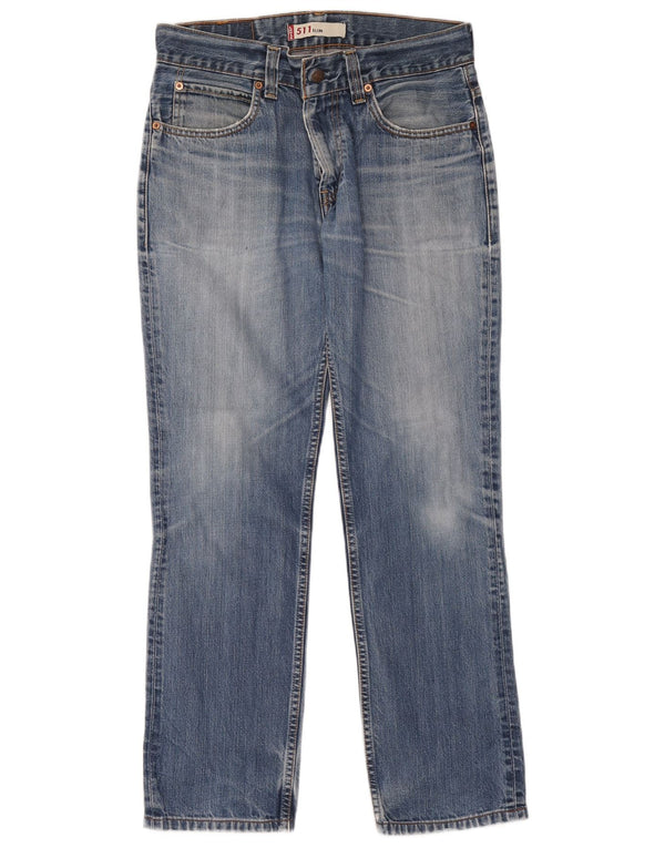 Blugi Levi's 511 Slim pentru bărbați W34 L34 Bumbac albastru