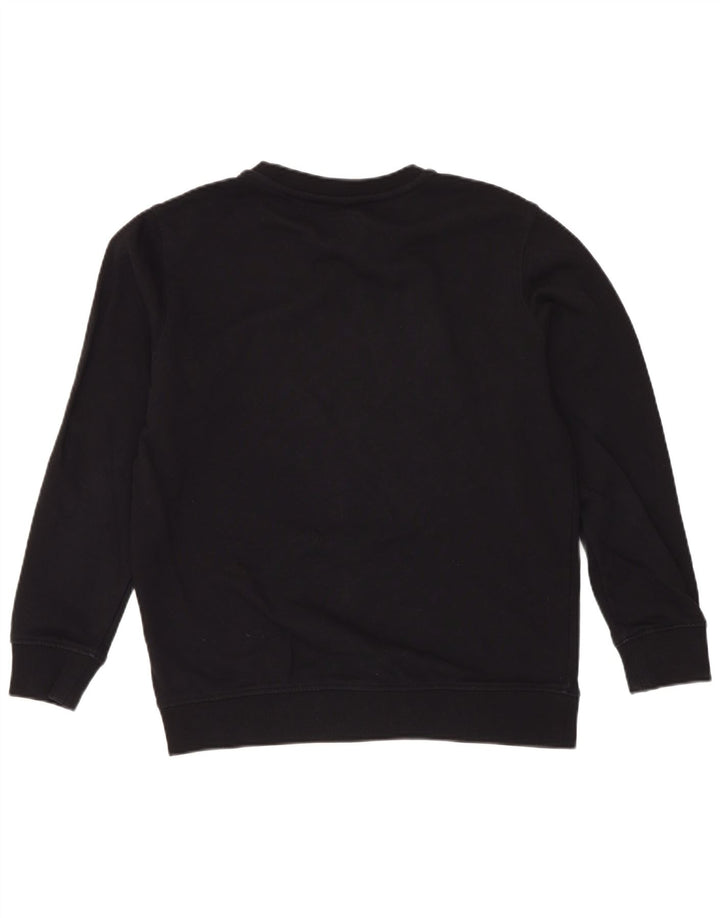 Hanorac grafic Vans pentru baieti Pulover 8-9 ani mic bumbac negru