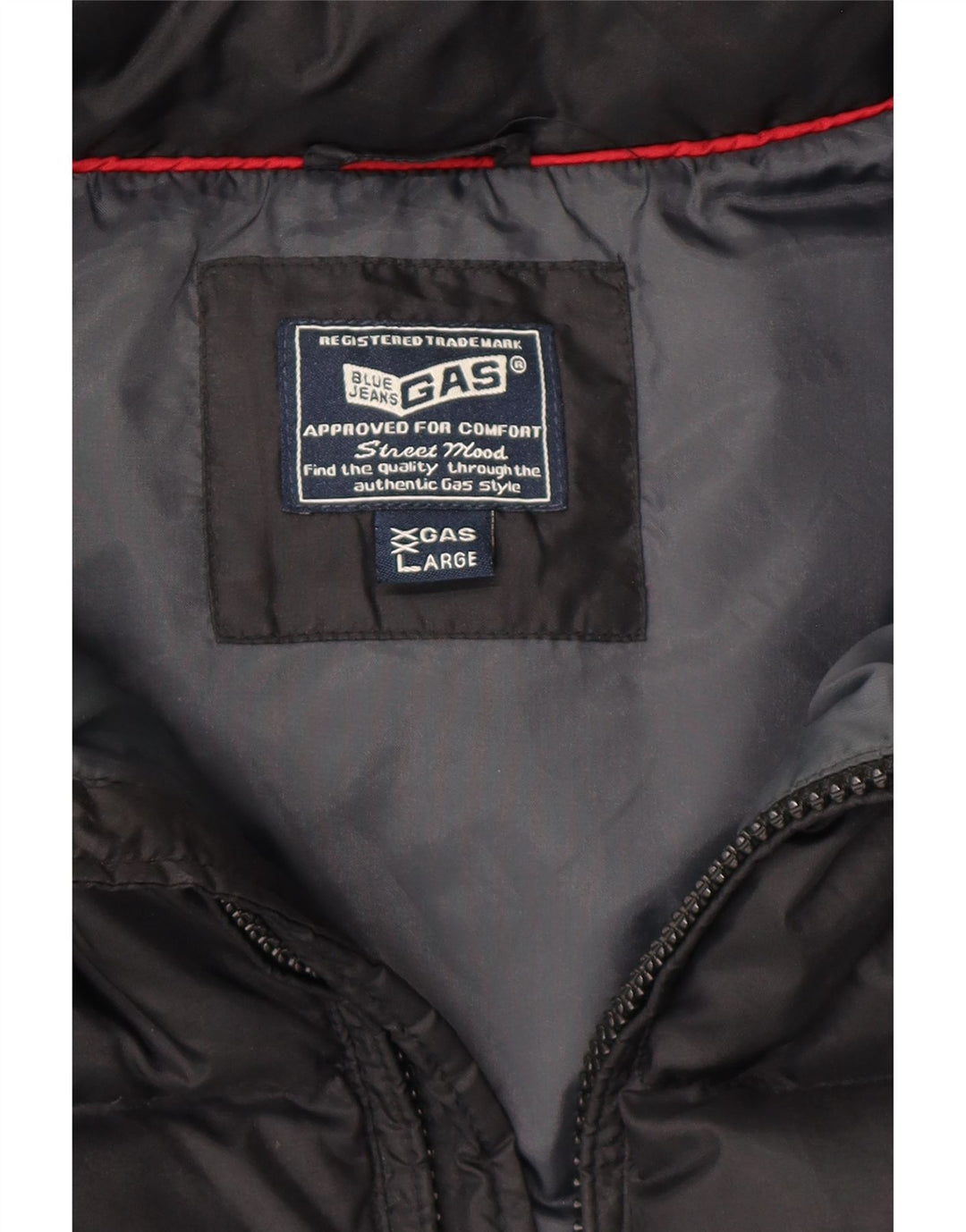 GAS Gilet căptușit pentru bărbați UK 44 2XL Negru