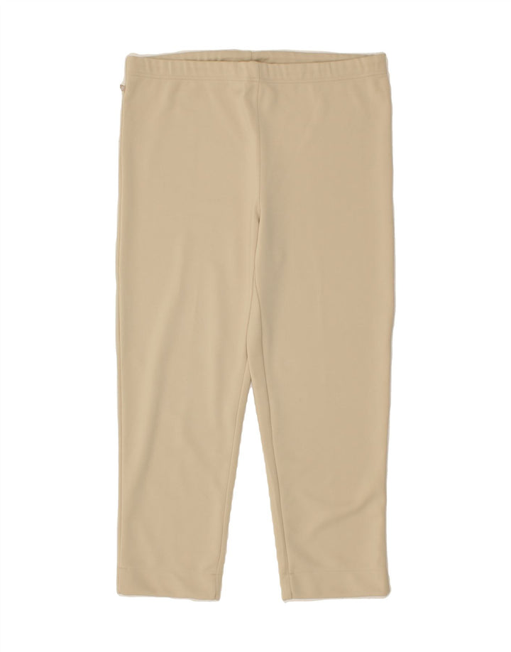 LOTTO Womens Tracksuit Trousers UK 16 Large  Beige Polyester Vintage Lotto and Second-Hand Lotto from Messina Hembry 