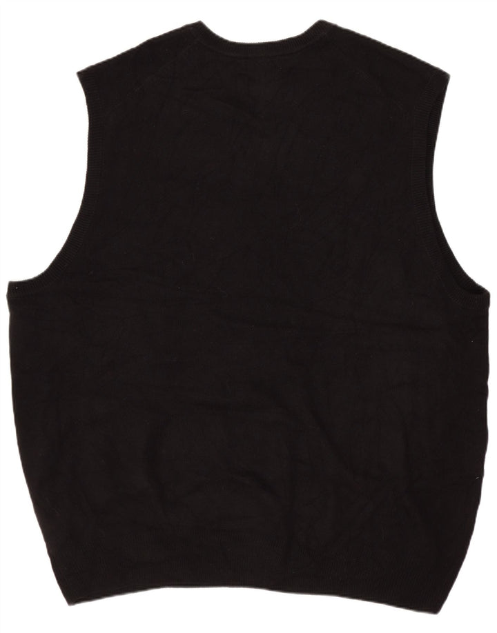 Dockers Vestă pentru bărbați Tank Top 2XL Negru Argyle/Diamond Acrylic