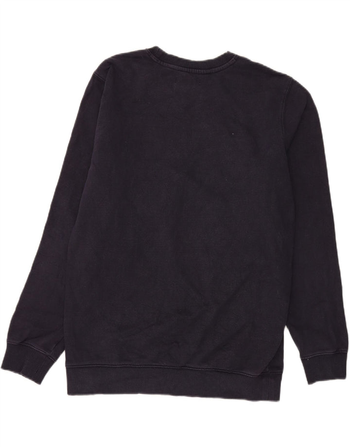Hanorac grafic pentru bărbați Calvin Klein Jeans Pulover mare bleumarin