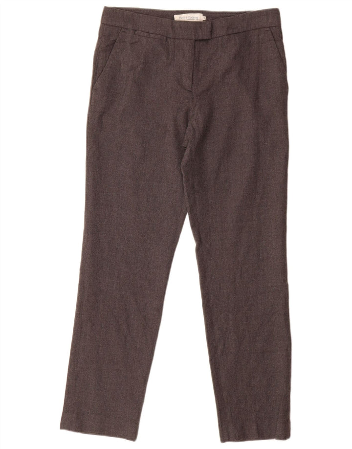 Pantaloni de costum subțiri pentru femei Henry Cottons IT 42 Medium L30 L26 Lână gri