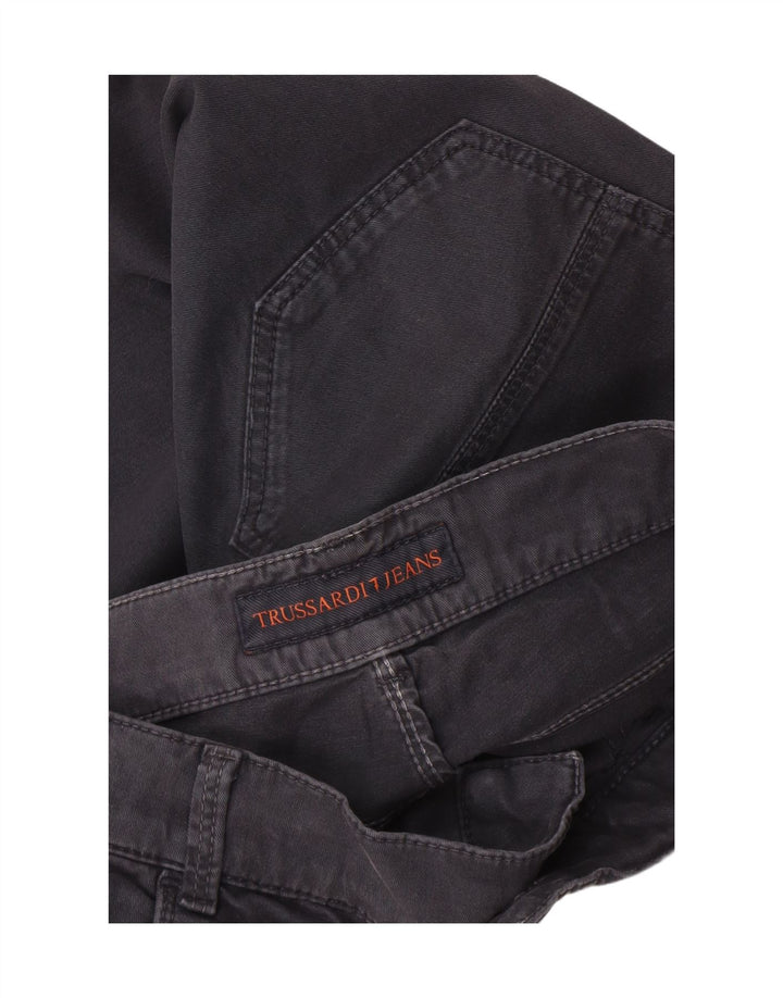 Trussardi Pantaloni slim casual pentru bărbați W32 L34 gri