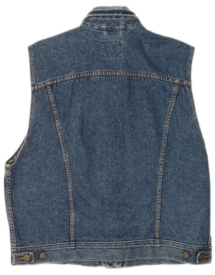 Gilet de denim pentru femei Lee UK 18 XL Albastru