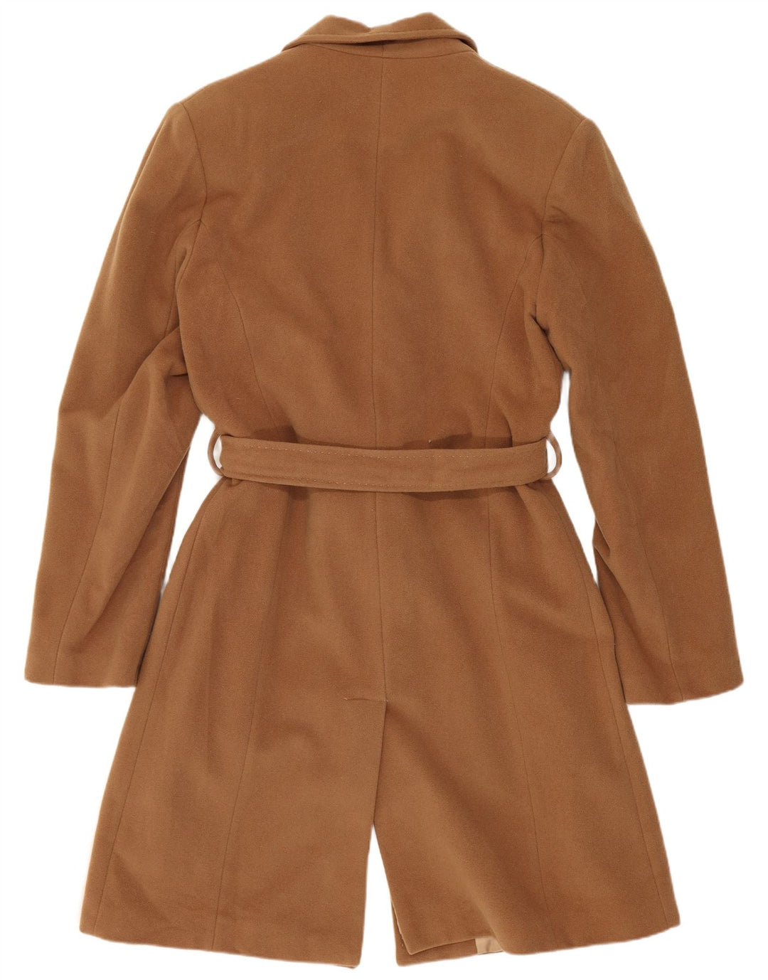 Pardesiu Vintage pentru femei IT 48 XL Lână maro