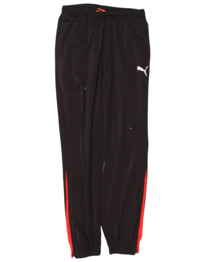 Pantaloni de trening pentru bărbați Puma Pantaloni de jogging Mediu Negru Poliester color bloc