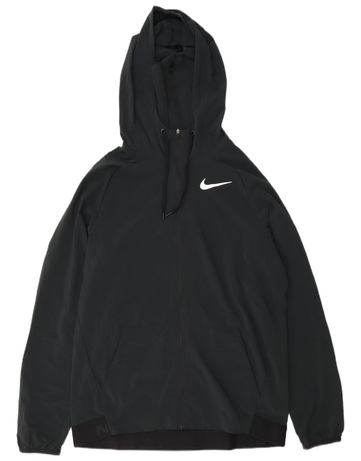 Jachetă de top pentru trening Nike Dri Fit Graphic pentru bărbați, mijlociu, bleumarin, color block