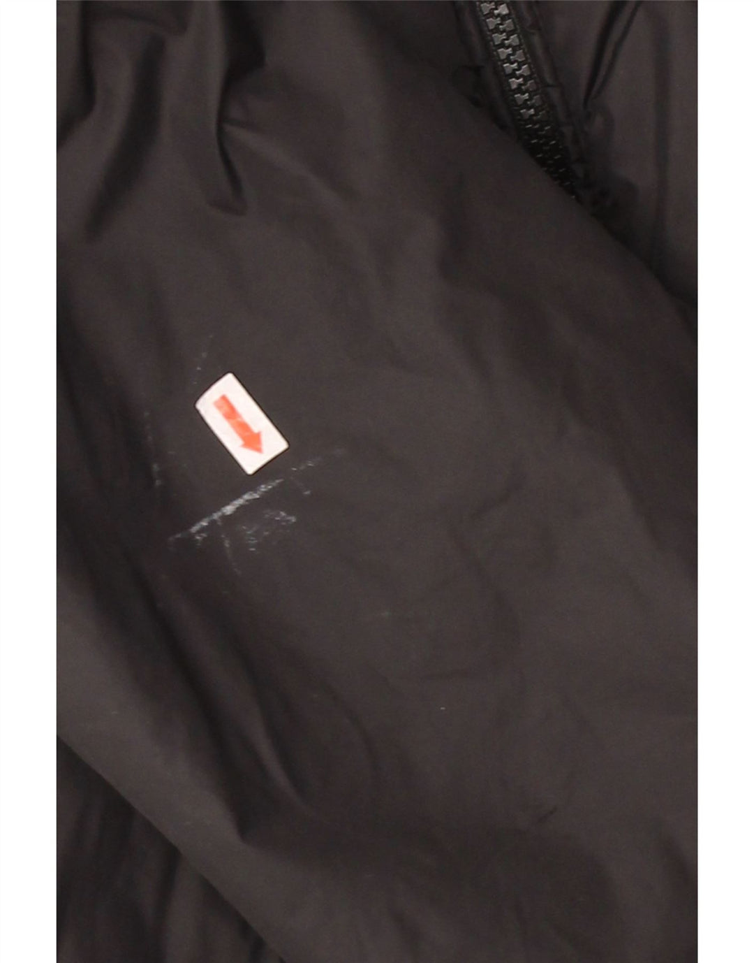 JACK & JONES Mens Hooded Padded Jacket UK 38 Medium Black Nylon