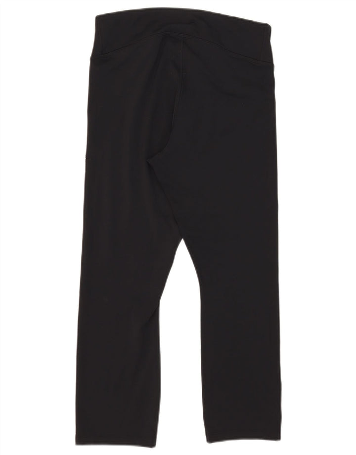 Leggings capri Nike Dri Fit pentru femei UK 16 Poliester negru mare