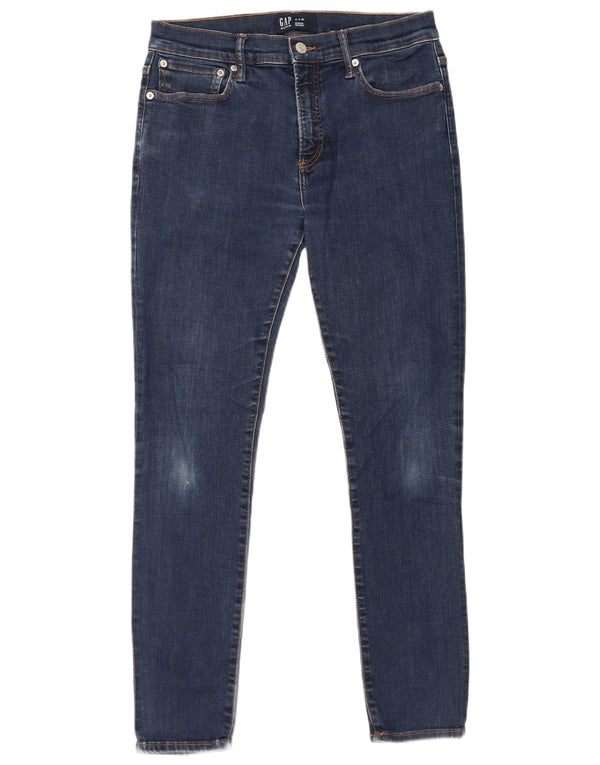 Blugi super skinny pentru femei Gap W31 L30 bleumarin