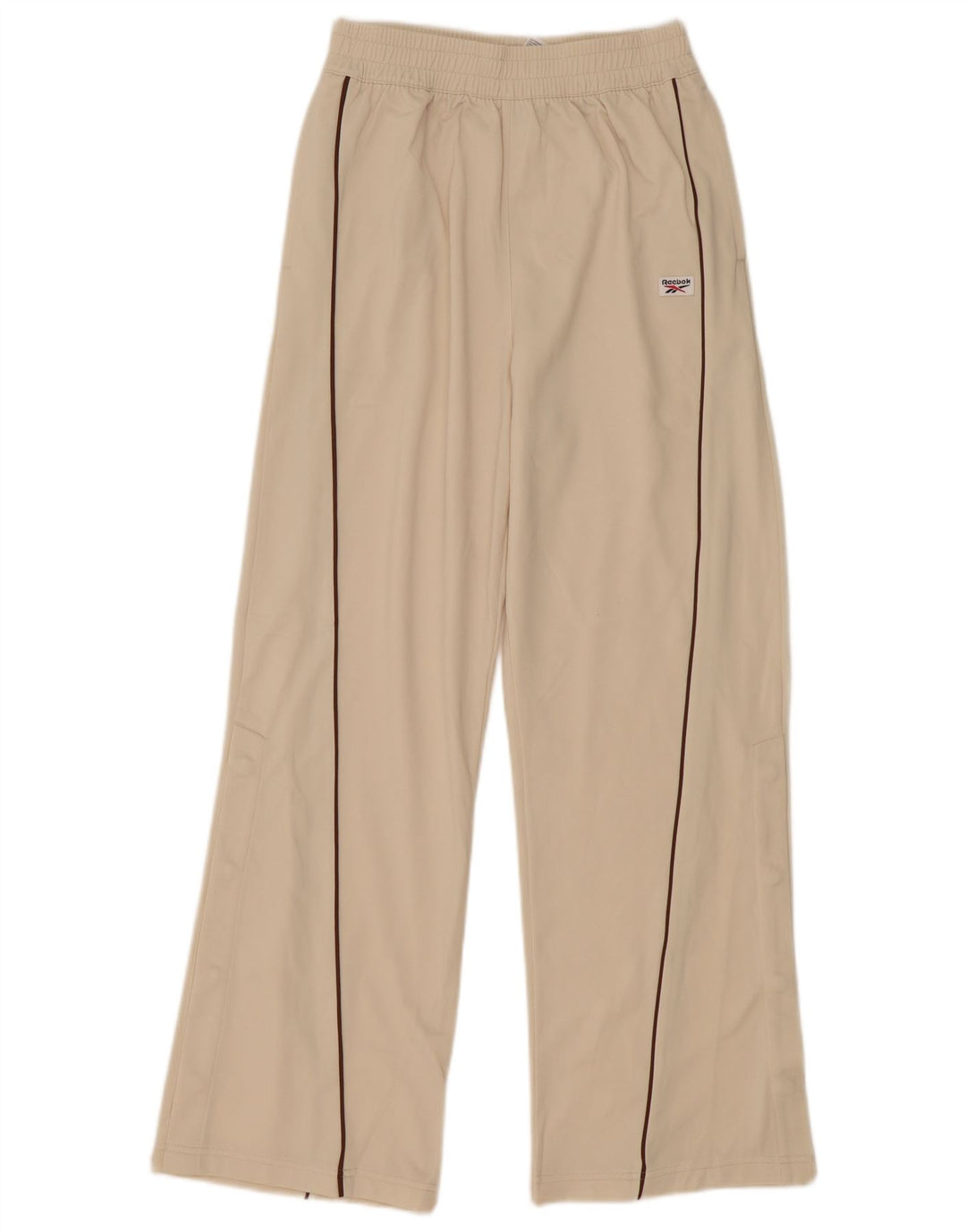 Pantaloni de trening Reebok pentru bărbați, poliester alb mediu
