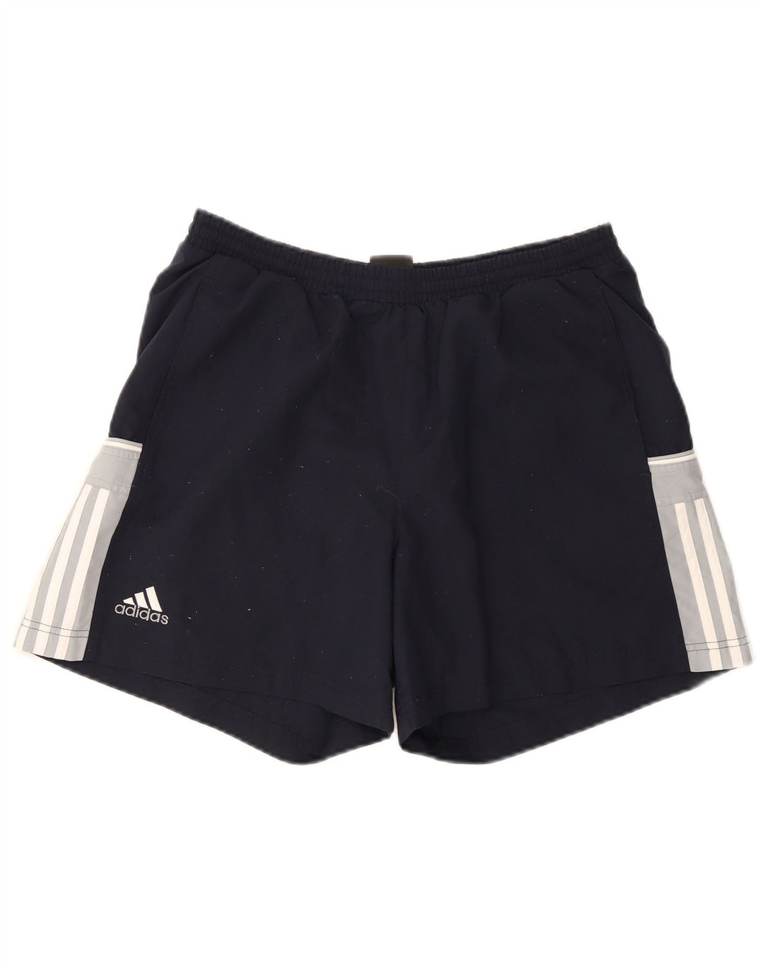 Pantaloni scurți sport Adidas pentru bărbați, medii, bleumarin, poliester color bloc
