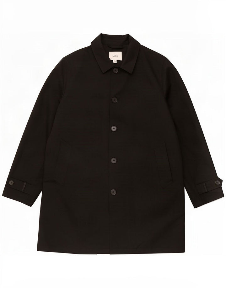Trench pentru bărbați Marks & Spencer UK 42 XL Poliester negru