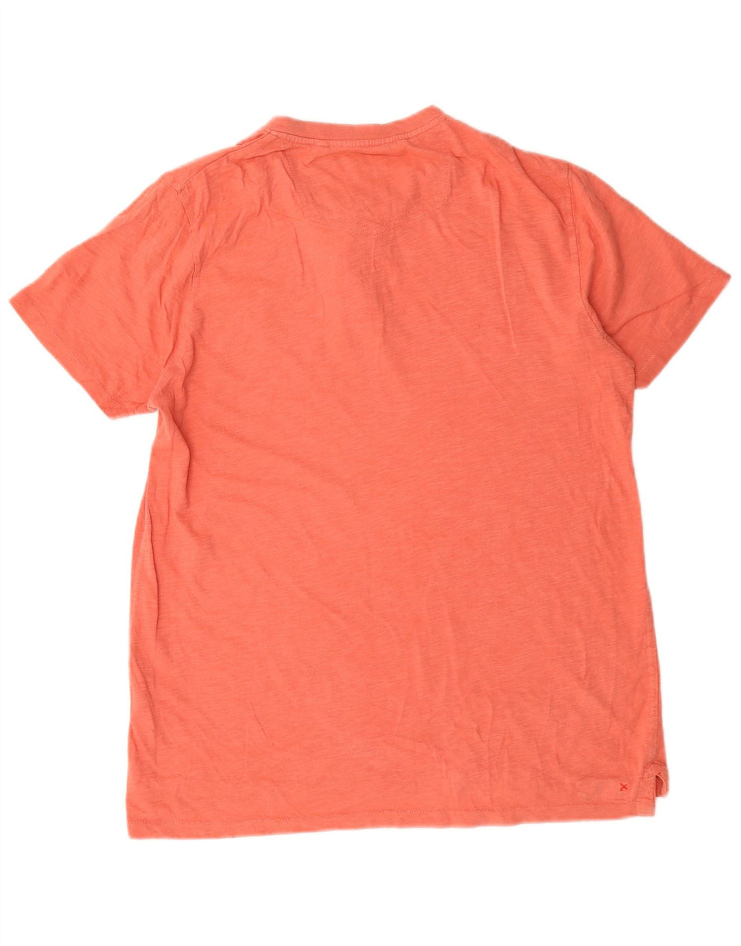 Fat Face Bărbați Tricou Top Mediu Portocaliu Pete Bumbac