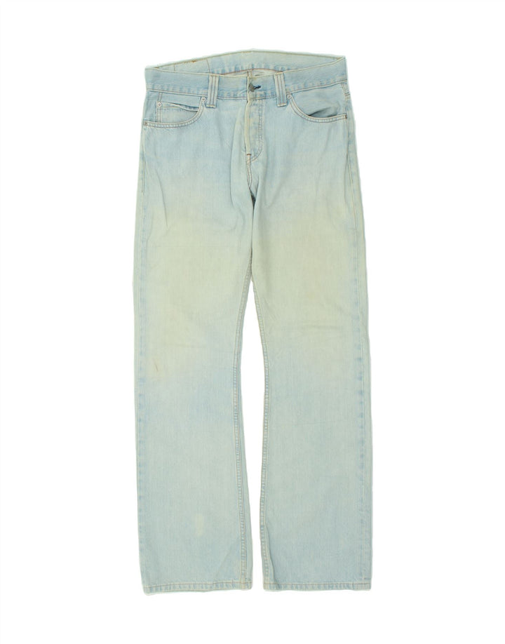 Blugi pentru bărbați LEVI'S 512 Bootcut W33 L34 Bumbac albastru