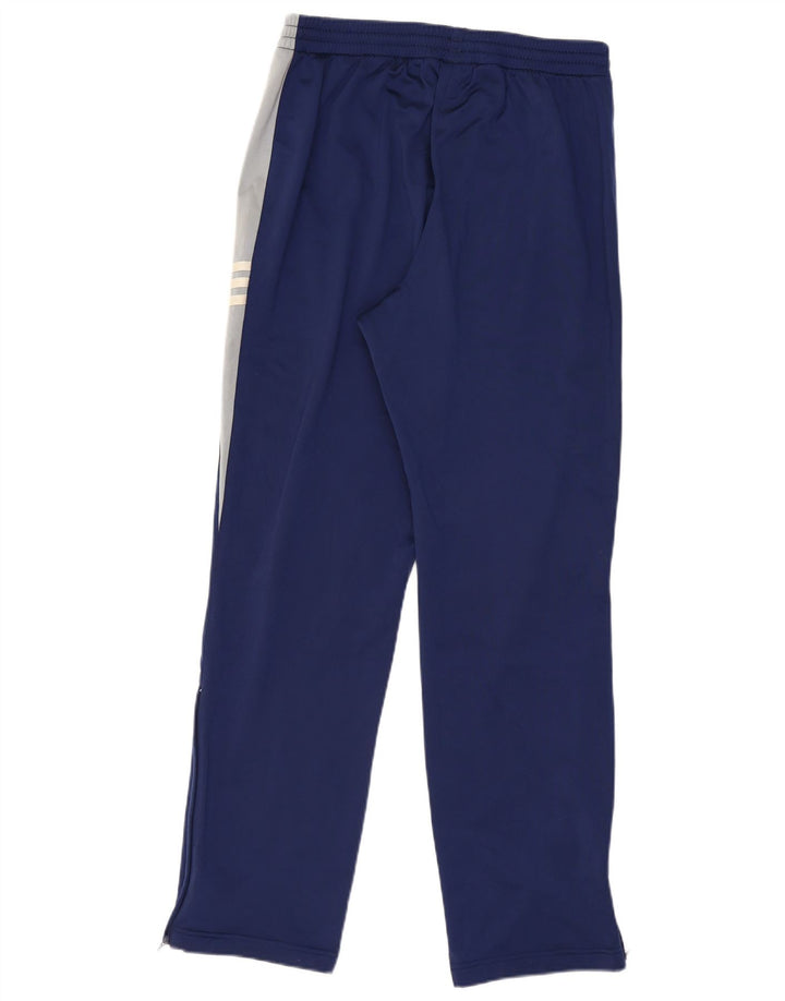 Pantaloni de trening ADIDAS pentru bărbați Marea Britanie 40/42, mijlocii, bleumarin, color block