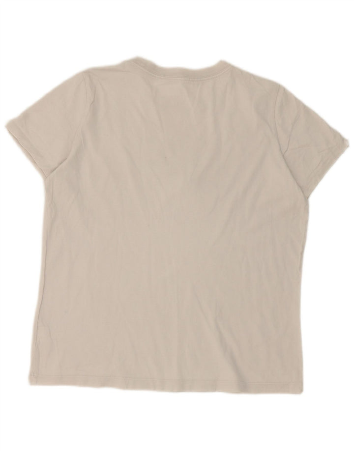 Tricou grafic Nike pentru bărbați Top mare din bumbac alb