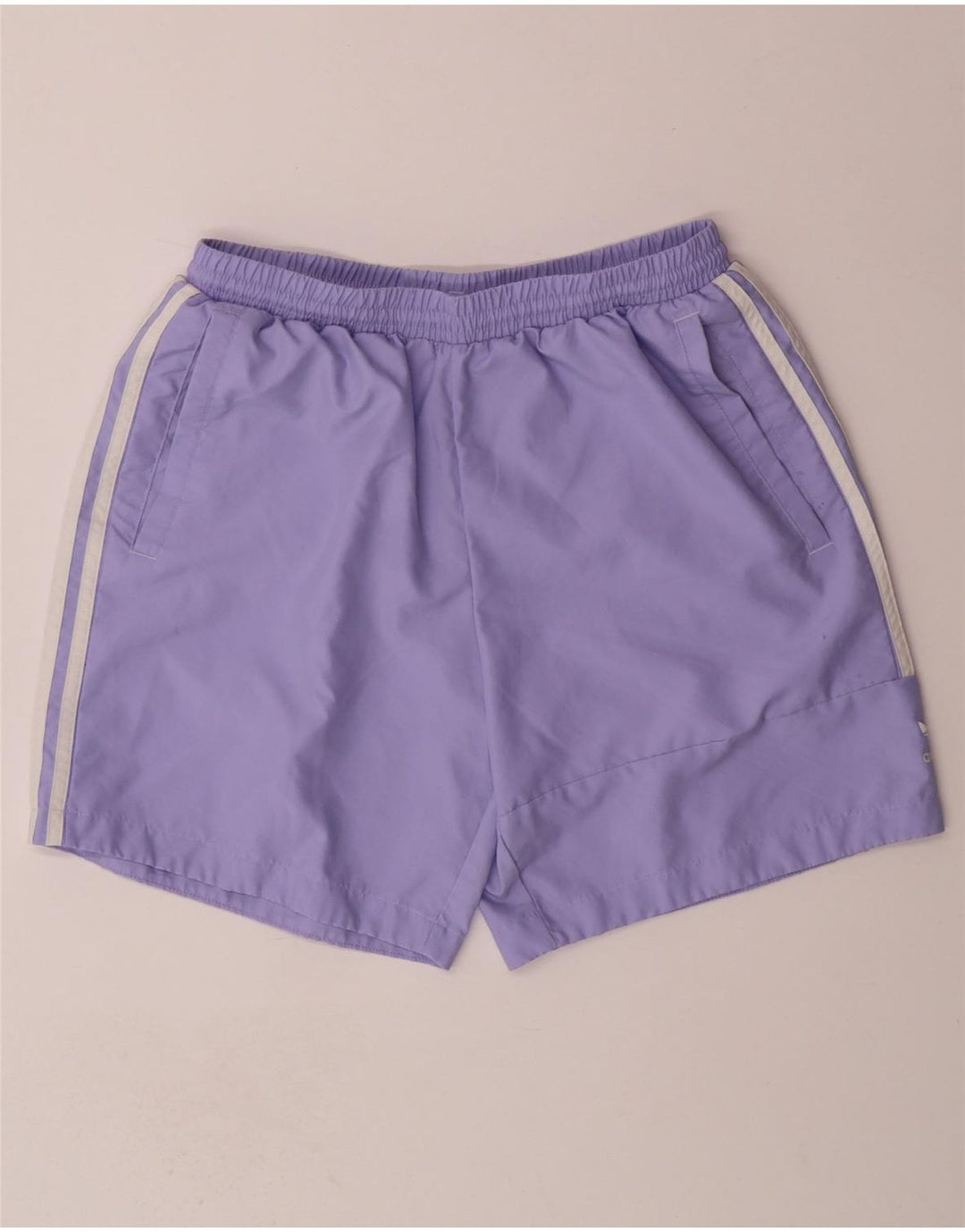 Pantaloni scurți sport ADIDAS pentru bărbați, poliester violet mediu