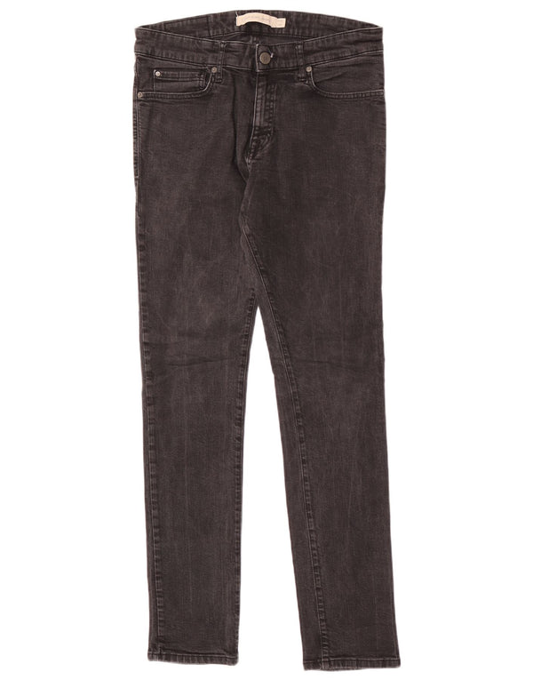 Blugi skinny Calvin Klein pentru bărbați W32 L32 bumbac gri