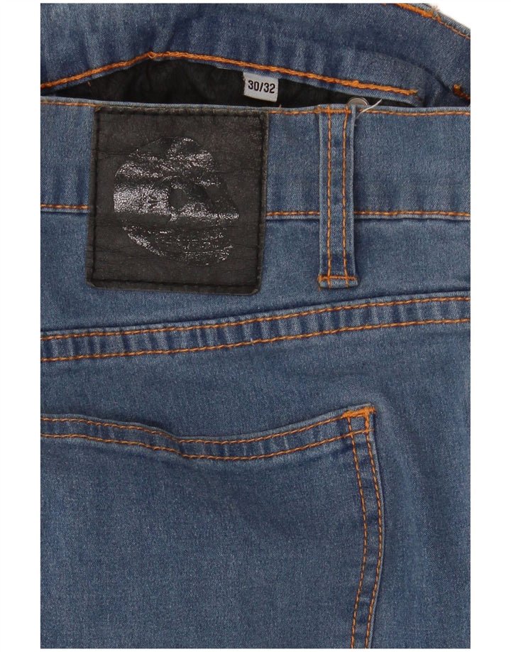 Blugi skinny pentru femei Monday ieftini W30 L32 Albastru