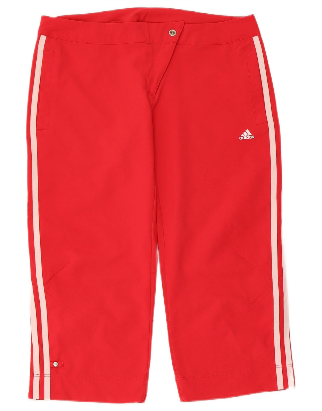 Bermudă ADIDAS Climalite pentru femei UK 10 Small W30 Poliester roșu