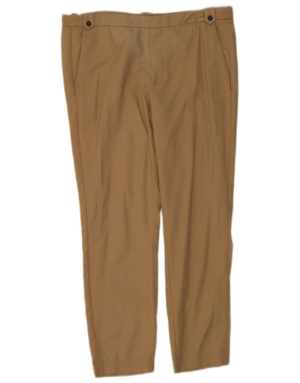 Pantaloni chino slim pentru femei Zara EU 40 Medium L30 L27 Bej Bumbac