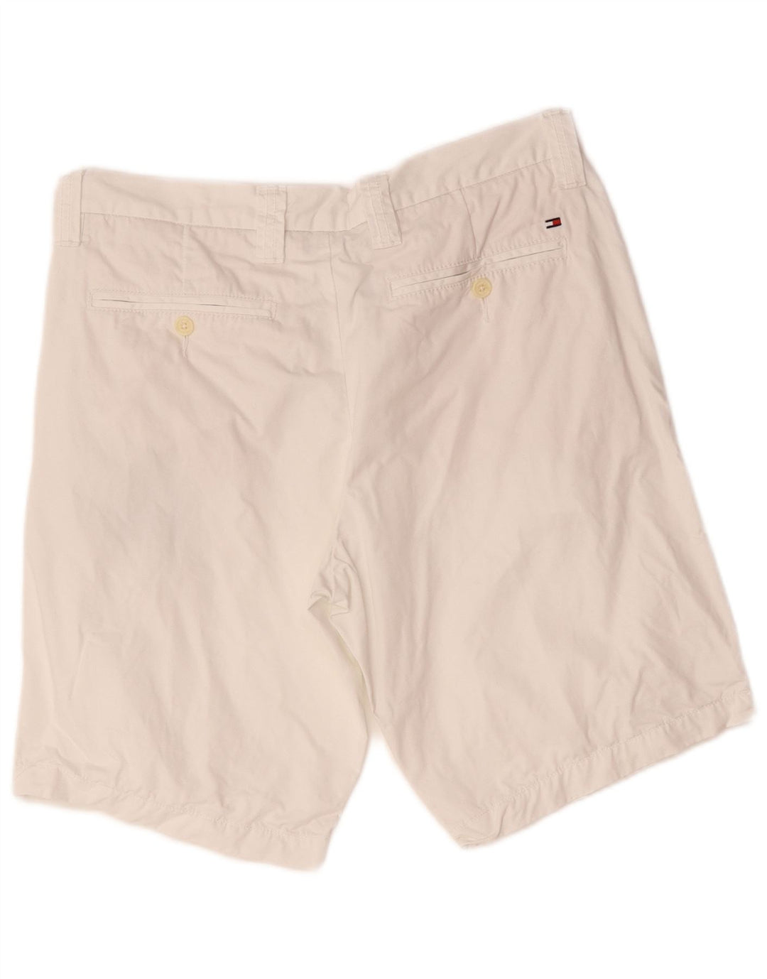 Pantaloni scurți chino Tommy Hilfiger pentru bărbați W34, mari, alb, bumbac