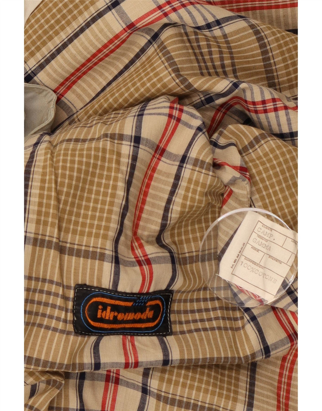 Trenci pentru femei vintage IT 44 Bumbac Bej Mediu