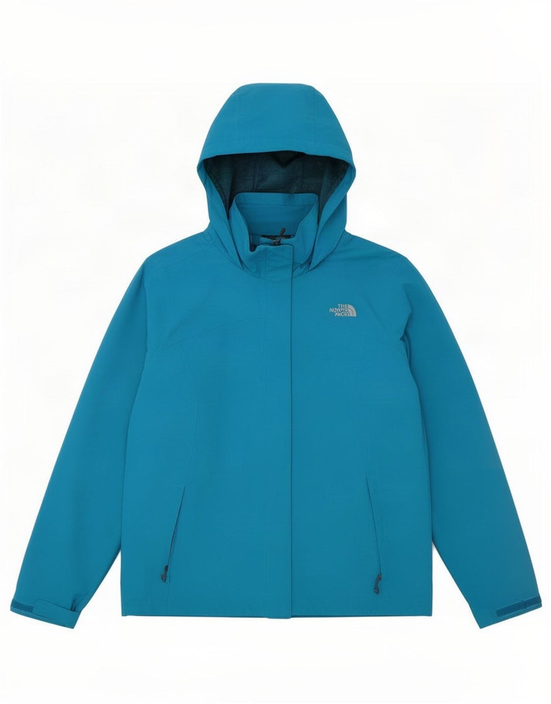Jachetă de ploaie cu glugă pentru femei The North Face UK 16, mare, albastru, poliester