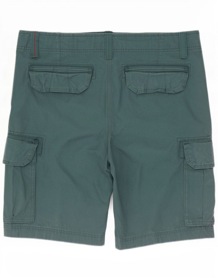 Pantaloni scurți cargo pentru bărbați Fat Face, mari W36, bumbac verde