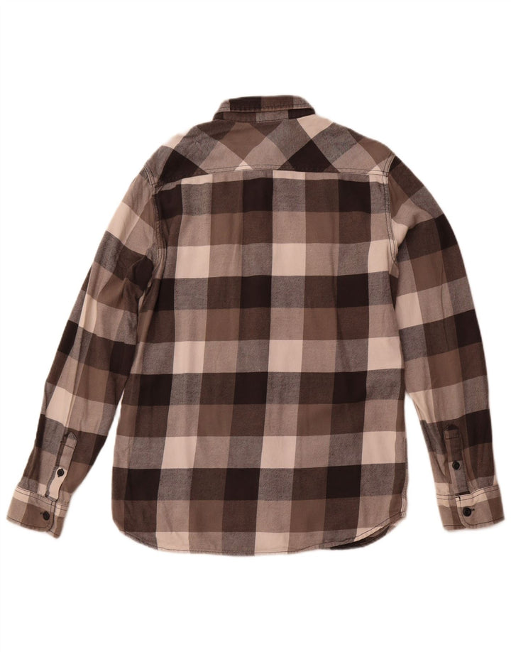 Cămașă de flanel pentru bărbați Vans, gri mediu, vichy