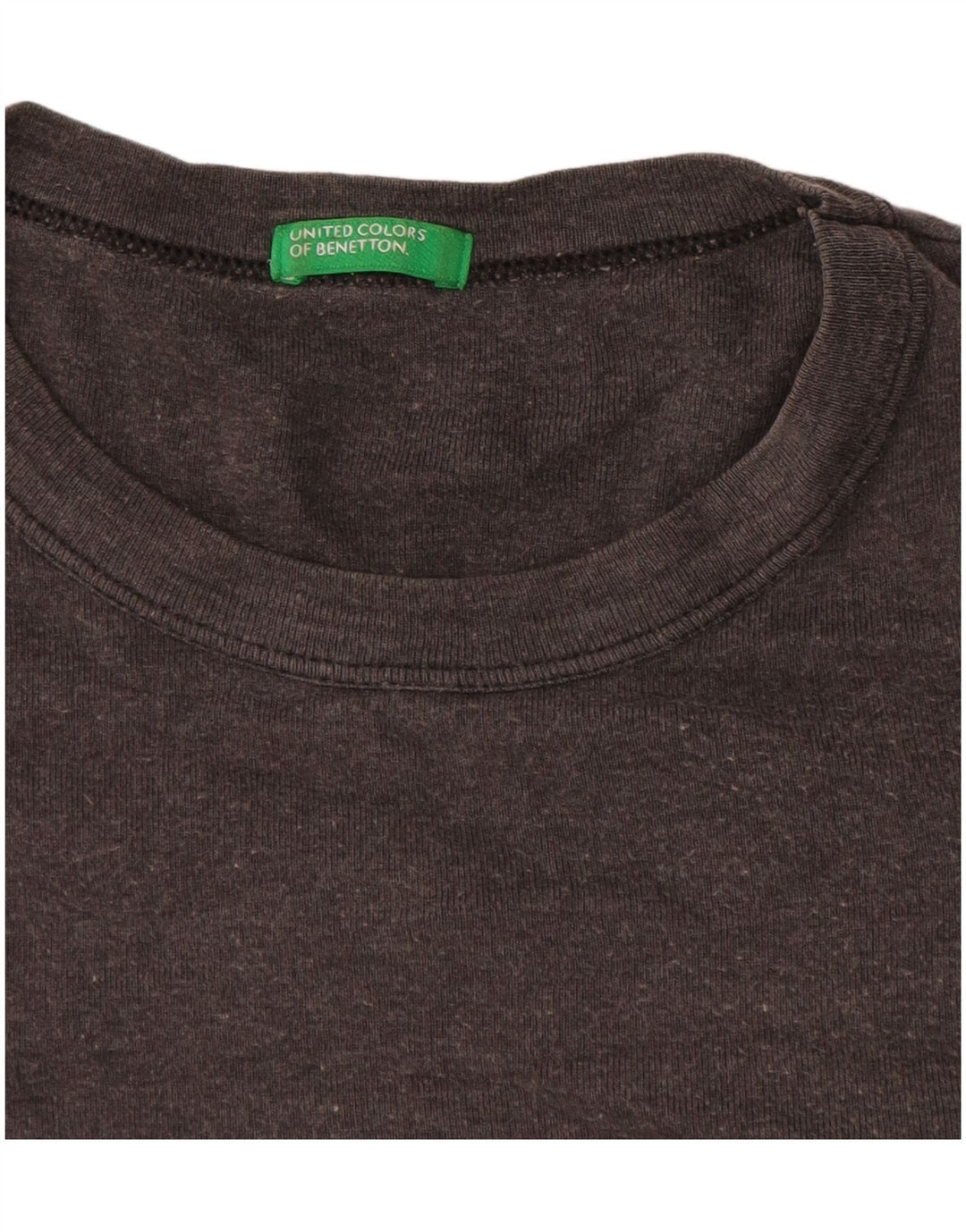 Tricou grafic Benetton pentru femei Top UK 16 Large Gri