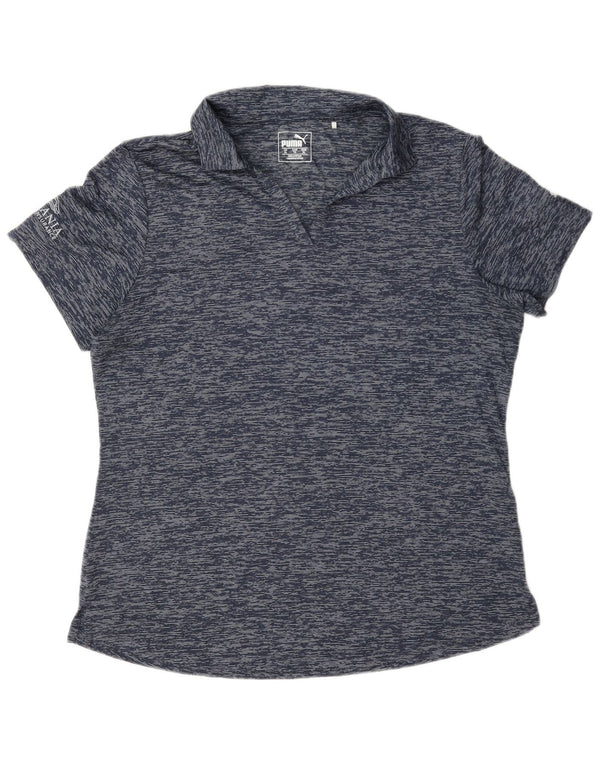Tricou polo Puma pentru femei UK 18 XL bleumarin pestat