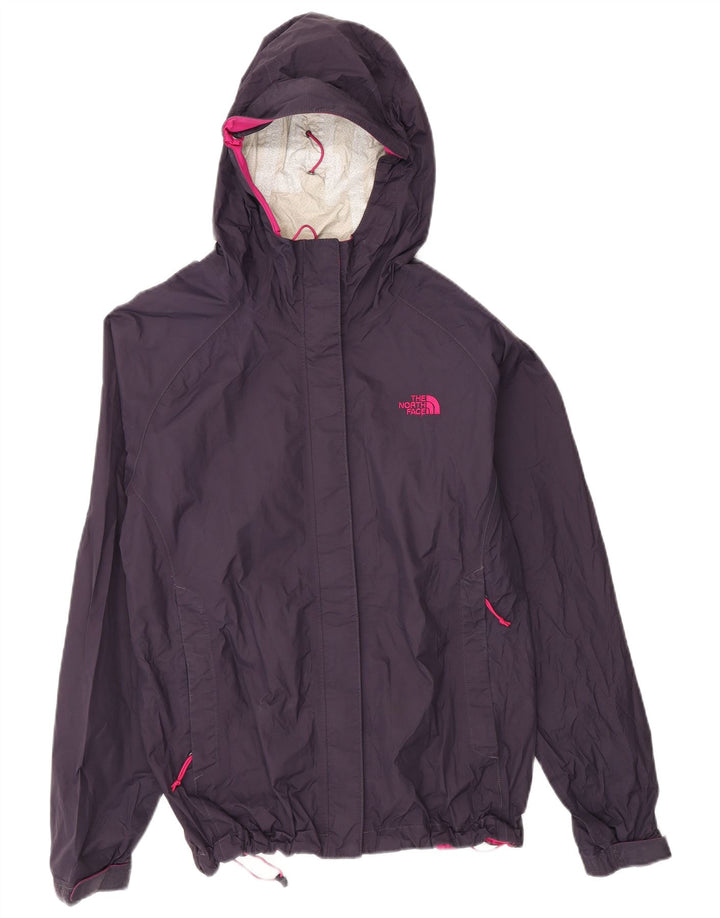 Jachetă de ploaie cu glugă The North Face pentru femei UK 14 Medium Purple Nylon