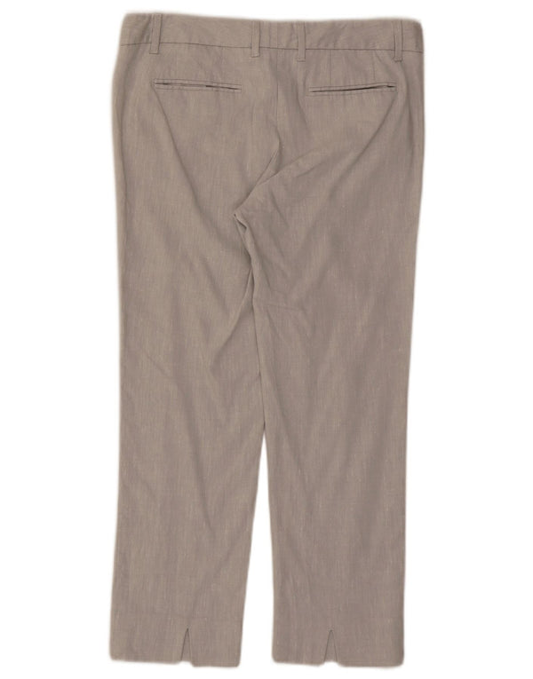Pantaloni tăiați pentru femei Gap US 6 Medium W30 L24 Gri
